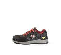 Utility Diadora Speedy Race Low S3S FO SR SC Met Free, Scarpe Antinfortunistiche Unisex-Adulto, Black/Gray (c2541), 48 EU