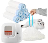 Utilizzare per Petkit Pura X Max/ Max2 Sacchetti per lettiera per gatti autopulenti Sacchetti per lettiera per gatti portatili Sacchetti per rifiuti Fodere molto spesse nuovo