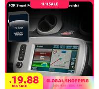 Utilizzare per Smart Fortwo (C453) dal 2014 in poi Navigazione per auto Mappa SD Memoria Copertura per scheda GPS Europa Germania Paesi Bassi Spagna