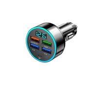 Utilizzato for telefono 1 Presa di conversione for accendisigari a cinque fori Interfaccia USB for ricarica super veloce Accendisigari da 100/300/500 W(100W)