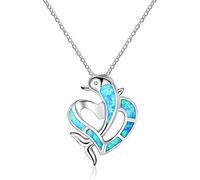 Utilizzato in Materiale in Lega di Alta qualità, Peso, Elegante, Bello, Resistente e Comodo da Indossare.Il Design Vuoto del Delfino dal Cuore amorevole, la Lavorazione meticolosa mostrano Il Tuo