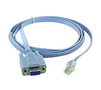 Utilizzato per Router Network 1.5M Cble Adapter RJ45 To RS232 Serial Oort Cble DB9 F / 8P8 C Blu Circuit Board Jumper