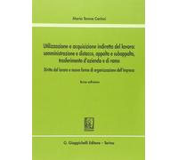 Utilizzazione e acquisizione indiretta del lavoro. Somministrazione e distacco, appalto e subappalto, trasferimento d'azienda e di ramo