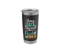 Utilizzo dei dati per prendere decisioni Cosa Analisi dei dati Analista dei dati Bicchiere termico in acciaio inox doppia parete
