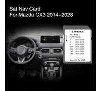 UTILIZZO per Mazda CX3 dal 2014 al 2023 Navi Aggiornamento Mappe dell'America del Sud Navigazione GPS Scheda mappa SD