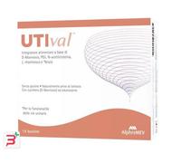 UTIVAL 14 BUSTINE SENZA GLUTINE NATURALMENTE PRIVO DI LATTOSIO CON ZUCCHERO D-MANNOSIO ED EDULCORANTE FORMULA BREVETTATA N. 102021000021134