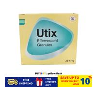 UTIX Granuli Effervescenti Zucchero Alcalinizzatore Urinario 28pz X 4g SPEDIZ...