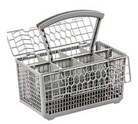 Utiz Cestino universale per posate con manico e coperchio rinforzati (23,5 cm x 24,2 cm x 13 cm)