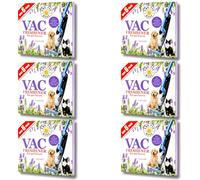 UTIZ Confezione da 6 deodoranti sottovuoto alla lavanda, extra forte, profumo potente per tutti gli aspirapolvere Hoover, senza sacchetto e senza sacchetto, per gli amanti degli animali (6 x 6 pezzi)