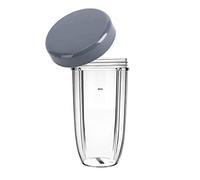 Utiz Tazza piccola da 1000 ml con coperchio piatto per spremiagrumi Nutribullet 600 W 900 W