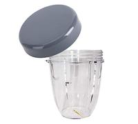 Utiz Tazza piccola da 500 ml con coperchio piatto per spremiagrumi Nutribullet 600 W 900 W