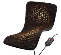 UTK Cuscinetto riscaldante a infrarossi lontani, cuscinetto riscaldante per crampi mestruali, spalle, collo, addome, dolore al ginocchio, 8 calore, calore massimo 150 °C, 240 minuti, 30,5 x 61 cm, XL