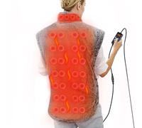 UTK Cuscinetto riscaldante a infrarossi lontani per alleviare il dolore a collo, spalle e schiena, grandi dimensioni per la massima copertura e comfort, prodotto perfetto per alleviare il mal di