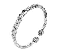 UTLODY Bracciale da Donna in Argento 925, Regolabile, Vintage, con Polsino a Loto, Braccialetti, Gioielli in, Regalo di Compleanno