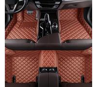 UTLODY Custom Car Floor Mats for Suzuki Ignis 2016 2017 2018 2019 2020 Leather Full Coverage Liners Wear-Resistant Anti-Slip Carpet Protection Interior Accessories(Brown)