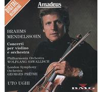 Uto Ughi - Brahms & Mendelssohn:Violin Concertos
