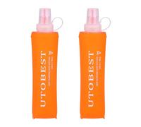UTOBEST Soft Flask Bottiglie d'Acqua Pieghevoli in Poliuretano termoplastico, per Corsa, Escursionismo, Ciclismo