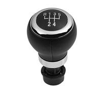 UTONGMU Pomello Cambio per VW per Tiguan 5N 2007-2011 5/6 Speed Gear Stick Pomello del Cambio Cuoio Boot Cover Collare Car Styling Accessori(5 Speed Knob)