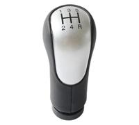 UTONGMU Pomello Del Cambio Per Fiesta MK6 2002-2008 Connect Fusion MT Pomello Cambio Cuffia Leva Custodia(Silver Pen)