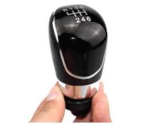 UTONGMU Pomello Del Cambio Per Focus 2 MK2 FL MK3 MK4 MK7 Per Mondeo Per Kuga Per Galaxy 5 Pomello Cambio Manuale A 6 Velocità Per Auto(Black,6 Speed)