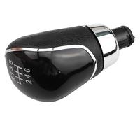 UTONGMU Pomello Del Cambio Per Focus 2 MK2 Per Fiesta Per Kuga Stile Auto Pomello Cambio A 5 6 Marce Cuffia Pelle(6 Speed Black Knob)