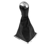 UTONGMU Pomello Del Cambio Per Focus 2 Per Mondeo MK2 2004-2011 Pomello Cambio Cuffia Leva Custodia Copertura(5 Speed Silver)