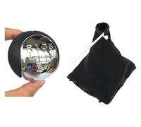 UTONGMU Pomello Del Cambio Per Opel Per Vauxhall Per Vectra C B Per Corsa Per Astra 2002-2005 Pomello Leva Cambio Manuale Con Rivestimento Pelle(Set R12345)