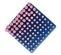 Utoolmart 2,35 mm Pietra Abrasiva Punti Corindone Rettifica Testa Lucidatura Ruota Shank 1 set