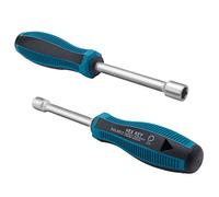 Utoolmart - Cacciavite a bussola esagonale da 3/8", con punta a sei punte, non magnetica, 2 pezzi