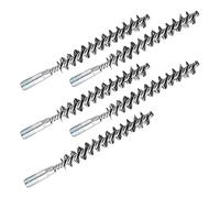 Utoolmart M12 Spazzola per camini per pulizia tubi in filo di acciaio M12 Diametro 18 mm 5 pezzi