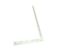 Utoolmart - Righello quadrato a forma di L, spessore 250 x 500 mm, in acciaio inox, per misurare e segnare falegnami, 1 pezzo