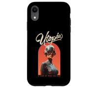 Utopia A Land Of Make Believe (dichiarazione di speranza, grafica retrò) Custodia per iPhone XR