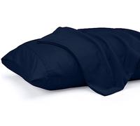 Utopia Bedding Confezione da 2 federe standard, chiusura a busta, morbido tessuto in microfibra spazzolata, resistenti al restringimento e allo sbiadimento, 50,8 x 66 cm (standard, blu navy)