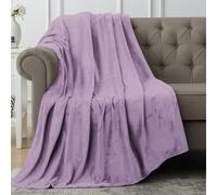 Utopia Bedding Coperta in Pile Coperta Leggera per Letto, Divano o Divano, Adatta a Tutte le Stagioni [152x127 cm, Lilla]