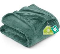 Utopia Bedding Coperta in Pile Coperta Leggera per Letto, Divano o Divano, Adatta a Tutte le Stagioni [228x228 cm, Celadon]