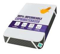 Utopia Bedding Coprimaterasso Impermeabile - 140 x 200 cm, Copertura per Materasso Traspirante Certificata Oeko-Tex con Cinghie Elastiche agli Angoli, Vestibilità Perfetta, Protezione per Incontinenza