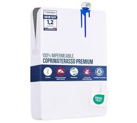 Utopia Bedding Coprimaterasso Impermeabile 180 x 200 x 30 cm con Cerniera, Certificato Oeko-TEX, Proteggi Materasso