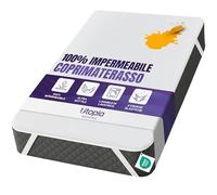 Utopia Bedding Coprimaterasso Impermeabile - 200 x 200 cm, Copertura per Materasso Traspirante Certificata Oeko-Tex con Cinghie Elastiche agli Angoli, Vestibilità Perfetta, Protezione per Incontinenza
