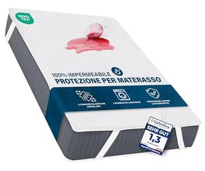 Utopia Bedding Coprimaterasso Matrimoniale Impermeabile 150 x 200 cm, 4 Angoli Elasticizzati, Certificato OEKO-TEX, Proteggi Materasso, Traspirante, Lavabile