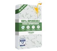 Utopia Bedding Coprimaterasso Matrimoniale Impermeabile 160 x 200 x 30 cm