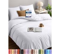 Utopia Bedding Copripiumino Matrimoniale 240x220 cm, Bianco