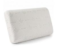 Utopia Bedding Cuscino in Memory Foam all'Aloe Vera, 70x36x13 cm, 1 Pezzo