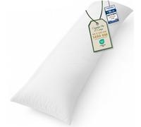 Utopia Bedding Cuscino per Dormire laterale 40x145 cm, Cuscino Lungo Per Gravidanza e Sostenere la Maternità, Cuscini Corpo (Bianco)