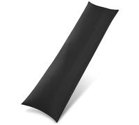 Utopia Bedding Cuscino per Dormire laterale 40x145 cm, Cuscino Lungo Per Gravidanza e Sostenere la Maternità, Cuscini Corpo (Nero)
