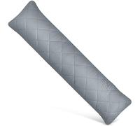 Utopia Bedding Cuscino trapuntato per il corpo, 40x145 cm cuscino per la gravidanza e la maternità, cuscino per il sonno laterale, imbottitura in poliestere morbido (Grigio)