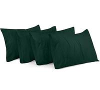 Utopia Bedding Federe per cuscino, confezione da 4, chiusura a busta, morbido tessuto in microfibra spazzolata, resistenti al restringimento e allo sbiadimento, dimensioni standard, 51 x 66 cm, colore