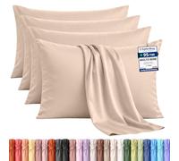 Utopia Bedding - Federe Set Di 4 Copricuscino - 50 x 75 cm - Beige