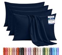 Utopia Bedding - Federe Set Di 4 Copricuscino - 50 x 75 cm - Blu navy
