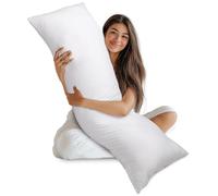 Utopia Bedding HX-LDS Deluxe - Cuscino per il corpo ultra morbido, 100% cotone, con morbida imbottitura in poliestere