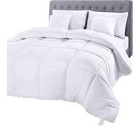 Utopia Bedding Inserto per piumino, trapuntato, con linguette angolari, alternativa trapuntata (doppio, bianco)